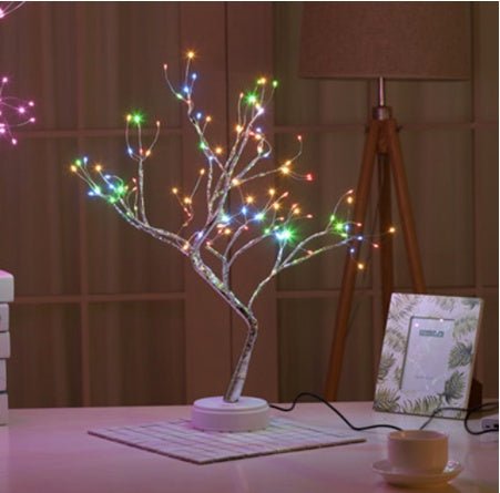 Christmas Decoration Night Light LED Pearl Tree Light Starry Touch Light - Jami Art Gallery