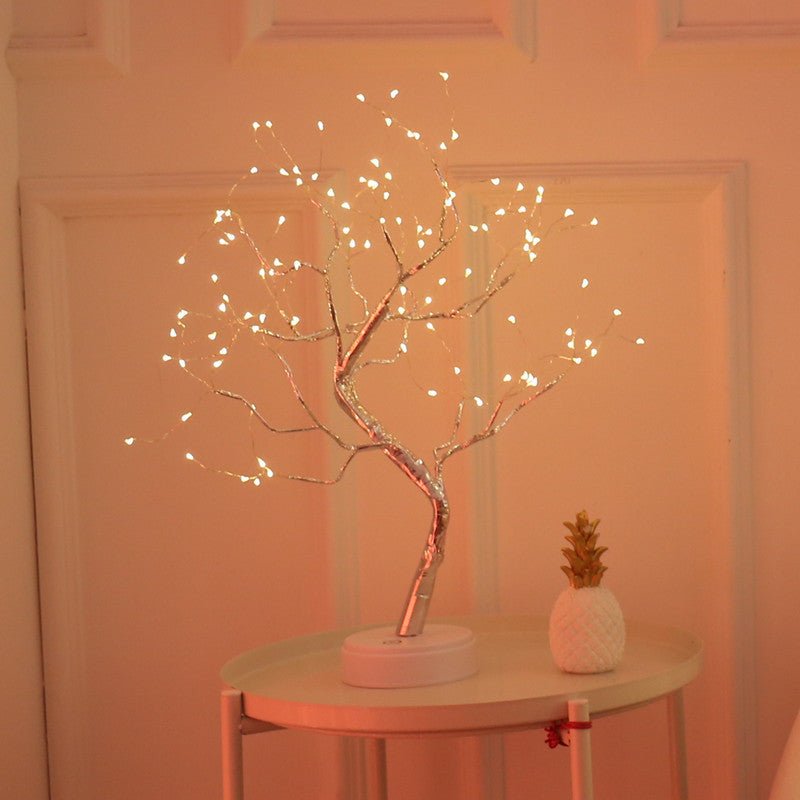 Christmas Decoration Night Light LED Pearl Tree Light Starry Touch Light - Jami Art Gallery