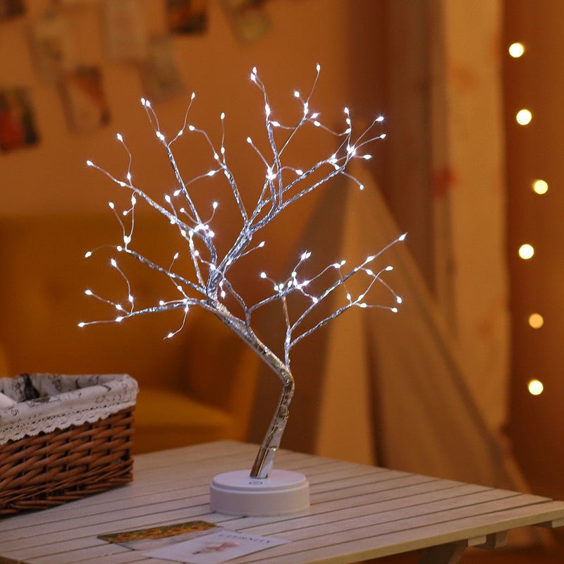 Christmas Decoration Night Light LED Pearl Tree Light Starry Touch Light - Jami Art Gallery