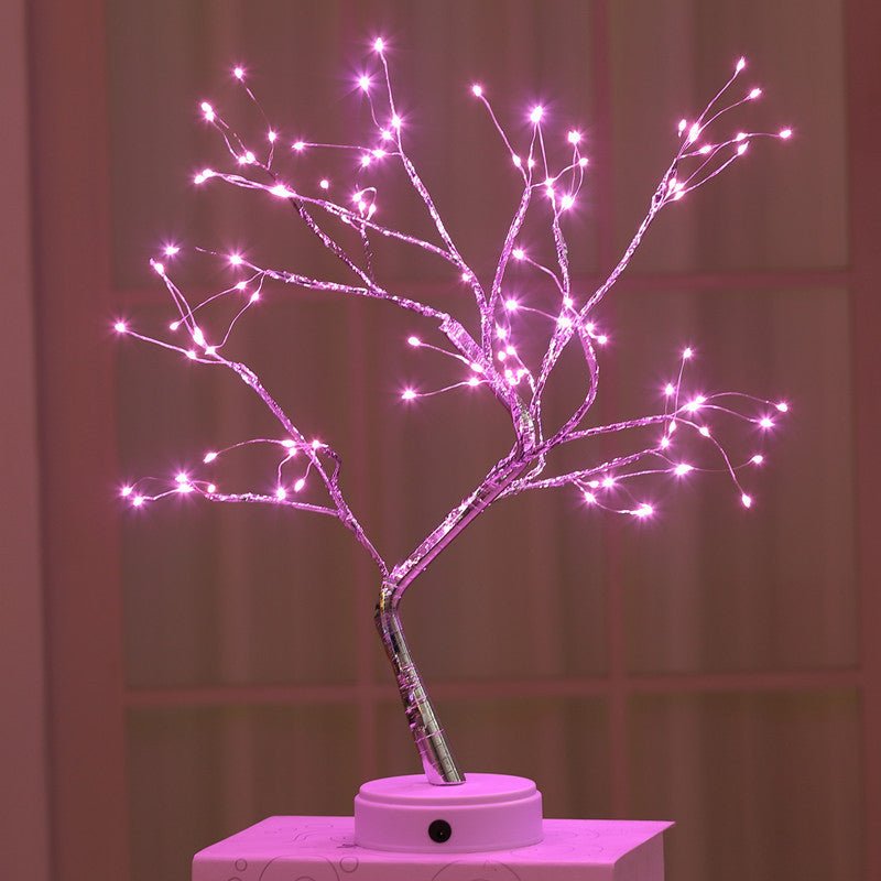 Christmas Decoration Night Light LED Pearl Tree Light Starry Touch Light - Jami Art Gallery